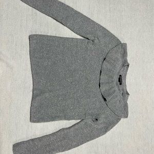 Something navy kids gray sweater size 8